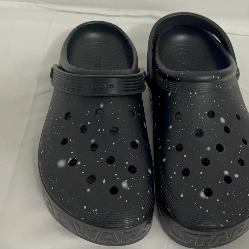 Star Wars Galactic Black Sandals View 5